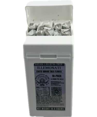 10 Pack - 1 Gram Exotic Pre Roll image 0